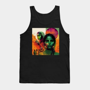 Color Splash Women Tank Top